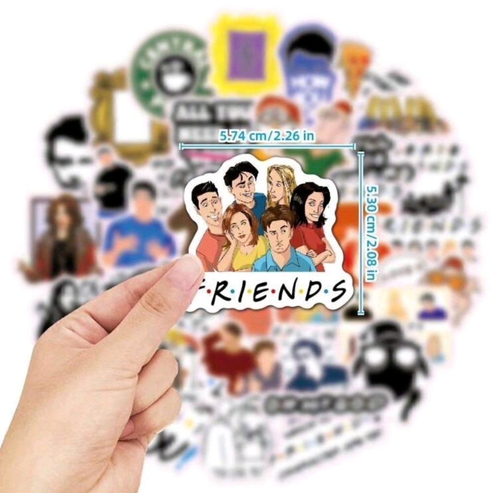 F.R.I.E.N.D.S. Show Assorted Stickers - Picture 7 of 7